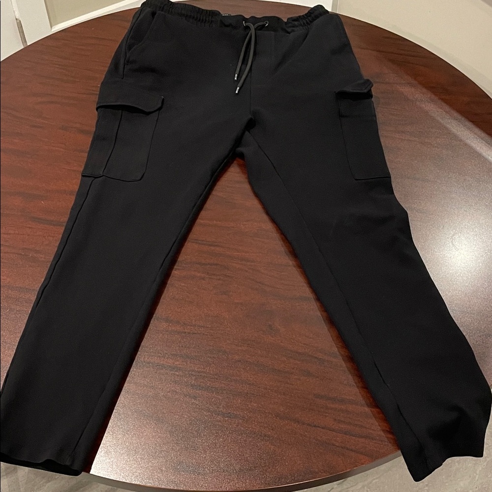 Denim & Flower Men's Dark Cargo Pants